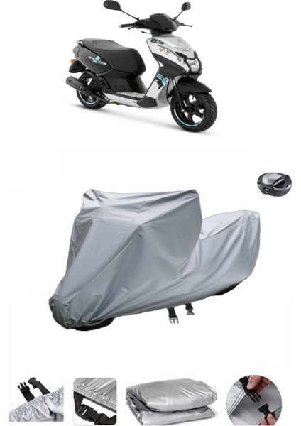 Peugeot Kisbee 50 Motosiklet Brandası Arka Çanta Uyumlu