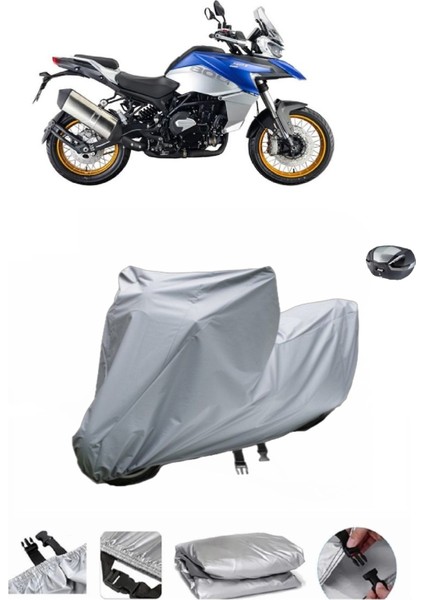 Qj Srt 800 x Motosiklet Brandası Arka Çanta Uyumlu