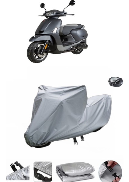 Kymco Like S 50 Motosiklet Brandası Arka Çanta Uyumlu