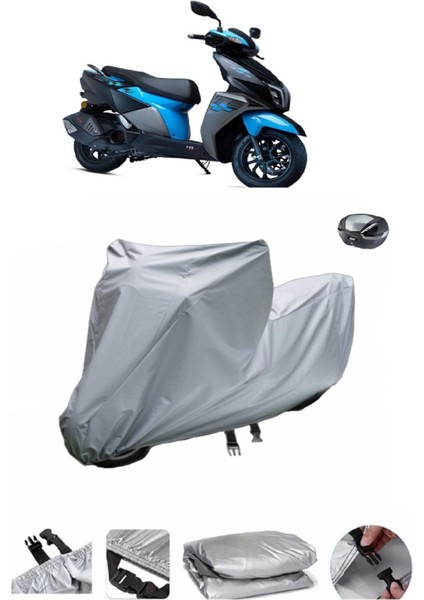 Tvs Ntorq 125 Motosiklet Brandası Arka Çanta Uyumlu