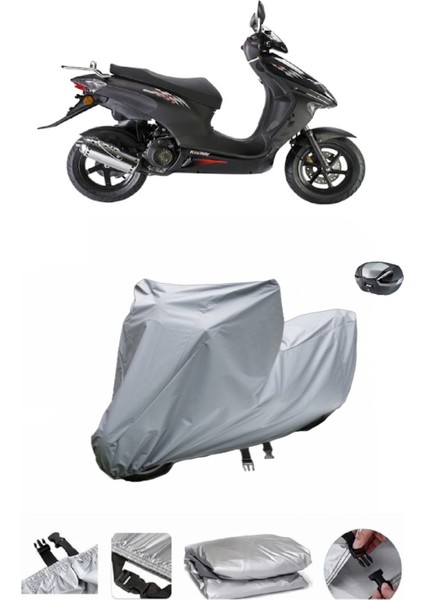 Keeway Arn 150 Motosiklet Brandası Arka Çanta Uyumlu