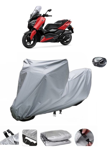 Yamaha X-Max 300 Abs Motosiklet Brandası Arka Çanta Uyumlu
