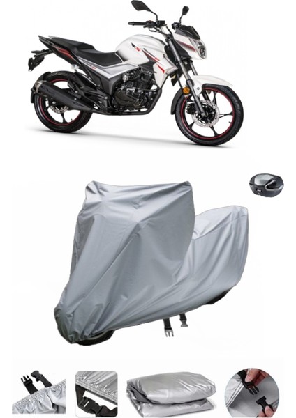 Rks Titanium 220 Motosiklet Brandası Arka Çanta Uyumlu