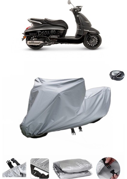 Peugeot Django 150 Motosiklet Brandası Arka Çanta Uyumlu