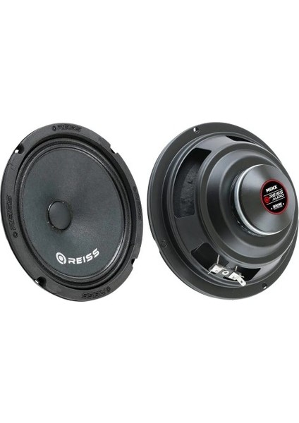 RS-M6NX 16 cm Neodyum Özel Mıknatıs Oto Midrange Hoparlör Çifti 600WAT-200W Rms