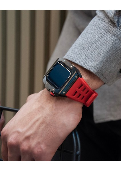 Apple Watch Uyumlu 44 - 45 mm Silikon Kordon fiyatları