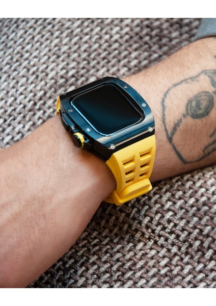Apple Watch Uyumlu 44 - 45 mm Silikon Kordon modelleri