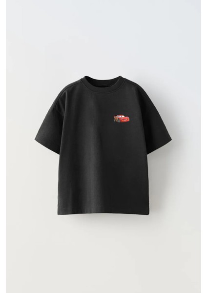 Şimşek Mcqueen Çocuk Oversize T-Shirt Tişört