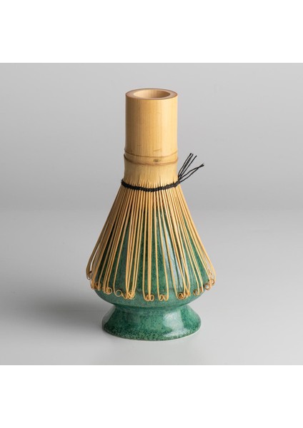 Toganoo Tea Bambu Whisk Tutucu Seramik Matcha Çayı Çırpıcı Tutacağı