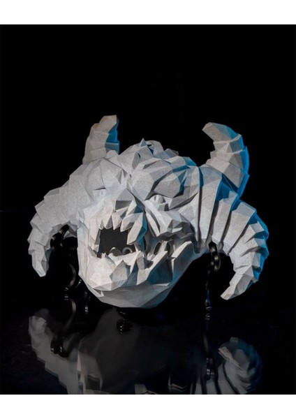 Şeytan Gece Lambası Devil Light Korku Gece Lambası Boynuzlu Şeytan Lamba 17CM