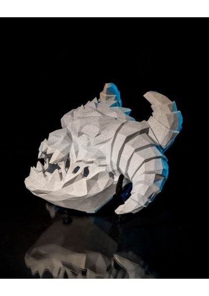 Şeytan Gece Lambası Devil Light Korku Gece Lambası Boynuzlu Şeytan Lamba 17CM