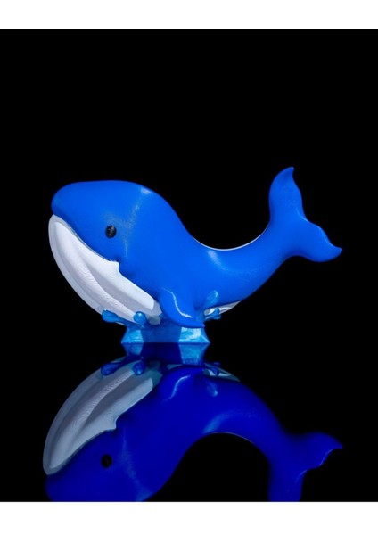 Moby Dick Gece Lambası Çocuk Odası Balina Duvar Lambası Büyük Boy 20CM