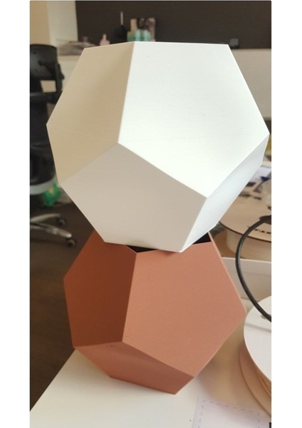 Origami Modern Sarkıt Avize (Tek Top)