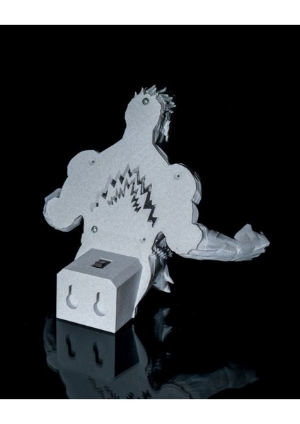 Süper Kahraman Gece Lambası Güçlü Kahraman Lamba Sporcu Gece Lambası 16CM fırsatları