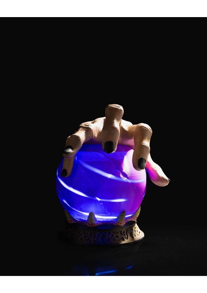 Kahin - Cadı Kristal Top Masa Lambası