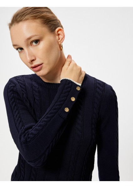 Saç Örgü Kazak Uzun Kollu Bisiklet Yaka fiyatları