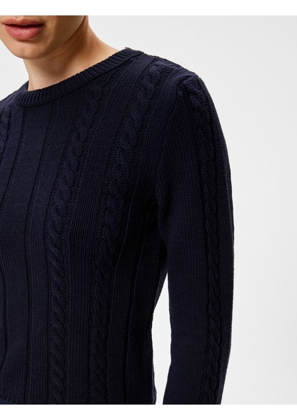 Saç Örgü Kazak Uzun Kollu Bisiklet Yaka indirimleri