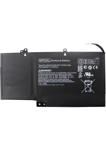 Hp NP03XL 13-A 13-B Envy 15-U TPN-Q146 TPN-Q147 TPN-Q148 Batarya