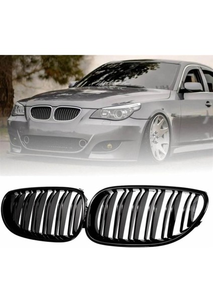 Bmw 5 Serisi E60 Ön Panjur Böbrek 2003-2010 Arası Uyumlu