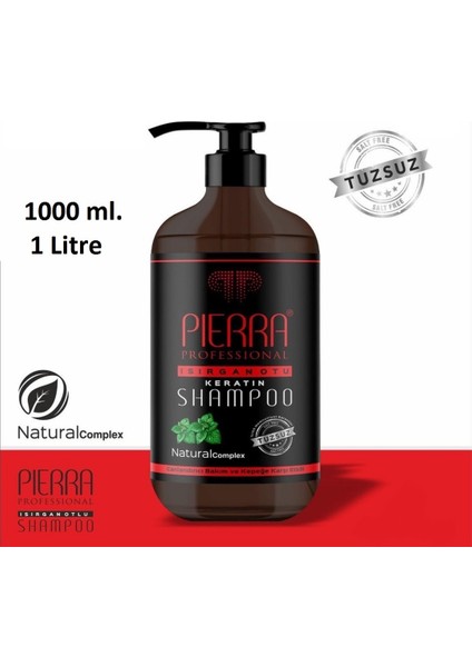 Isırgan Otu Parabensiz Sülfatsız Tuzsuz Bakım Şampuanı 1000ML - 1 Litre