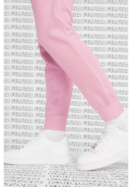 Sportswear Essential Fleece Sweatpant Kadın Pembe Eşofman Altı modelleri