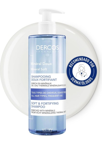 Dercos Mineral Soft Şampuan 400 ml