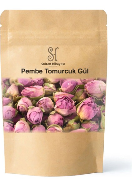 Pembe Tomurcuk Gül Kurusu 25 gr
