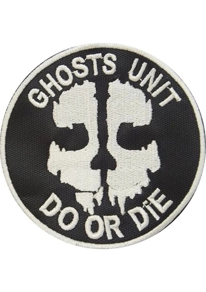 Ghosts Unit Do Or Die Nakış Işleme 9/9 cm