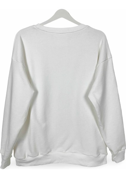 Suguru Geto Jujutsu Kaisen Baskılı Bisiklet Yaka Oversize Sweatshirt Anime Manga