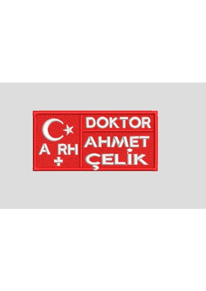 Doktor Isimlik Nakış Işleme