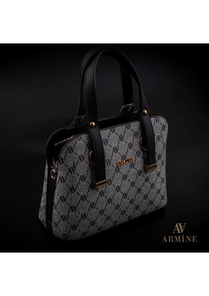 Gri Casual Kadın Noktalı El Çantası -03151 fırsatları