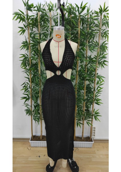 Kadın Göğüs Dekolteli Derin Yırtmaçlı Triko Pareo indirimleri