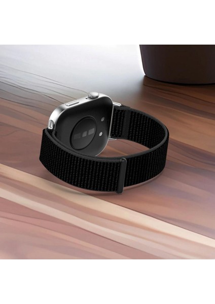 Huawei Watch Fit 3 Uyumlu Kordon Nylon Örgülü Hasır Desen Esnek Spor Kayış modelleri