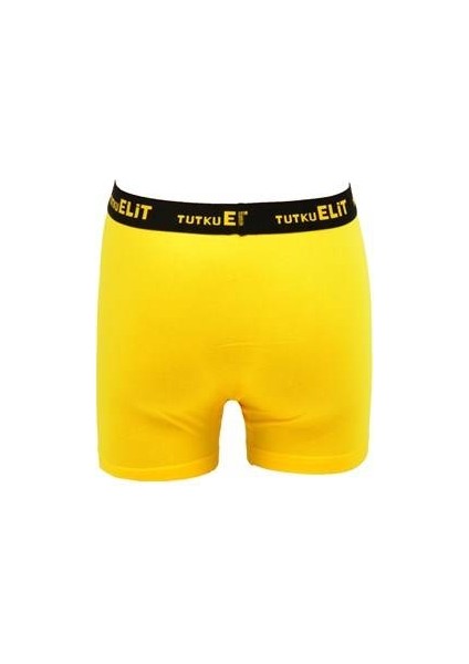 Modal Elastan Spor Erkek Boxer 1252 | Sarı