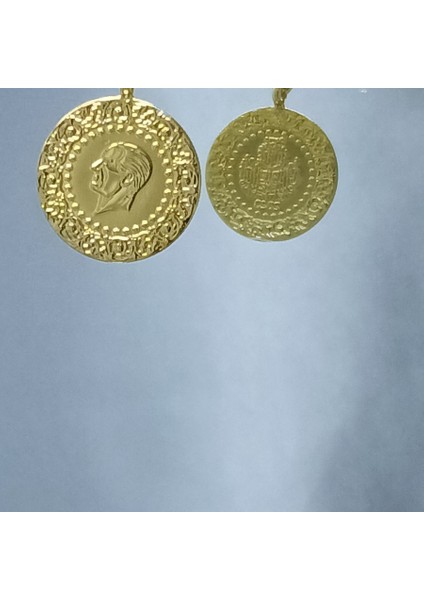 Golden Juice 22 Ayar Altın Kaplama İmitasyon Tarihli Çeyrek Altın