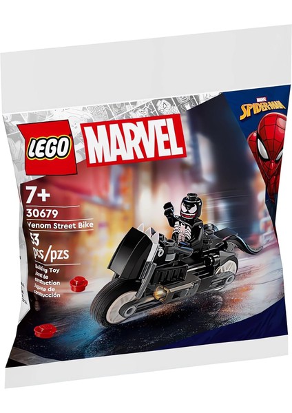 Super Heroes 30679 Venom Street Bike