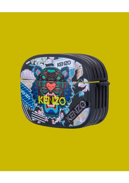 Renkli Kabartmalı Air Pods Kılıfı - DK193 - Air Pods Pro modelleri