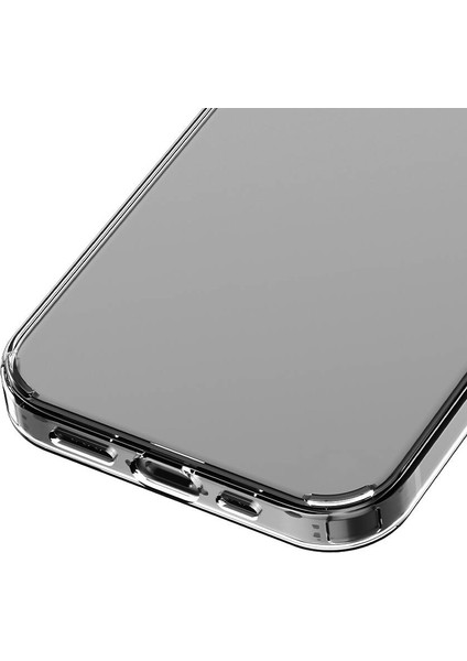 iPhone 11 Pro Max Tam Koruma Sağlayan Sert ve Şeffaf Coss Premium Silikon Kılıf