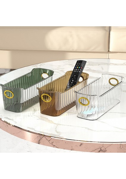 Beyaz Stil Lüks Büyük Kapasiteli Makyaj Organizatör Moda Saklama Kutusu Çeşitli Eşyalar Deaktop Saklama Kutusu Banyo Aksesuarları Ev Organizatör (Yurt Dışından) fırsatları