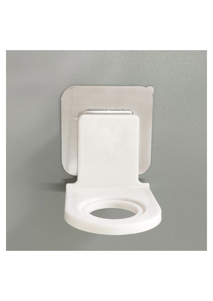 Fırçalanmış Stil Banyo Kanca Sabun Şişesi Duş Jeli Şişe Tutucu Duvar Asılı El Sabunu Depolama Rafı Su Geçirmez Sabunluk Kanca (Yurt Dışından)