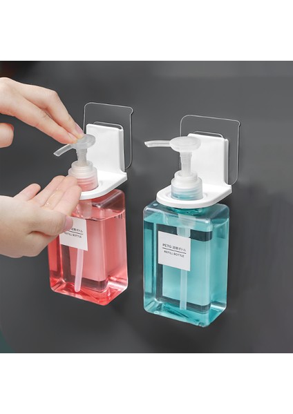 Fırçalanmış Stil Banyo Kanca Sabun Şişesi Duş Jeli Şişe Tutucu Duvar Asılı El Sabunu Depolama Rafı Su Geçirmez Sabunluk Kanca (Yurt Dışından) fiyatları