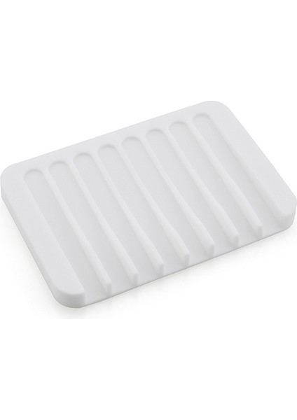 Beyaz Stil Havai Tasarım Anti-Patinaj Sabun Dlicone Drenaj Sabunluk Plaka Tutucu Tepsi Yumuşak Sabun Kutusu Konteyner Depolama Banyo Için (Yurt Dışından) fırsatları