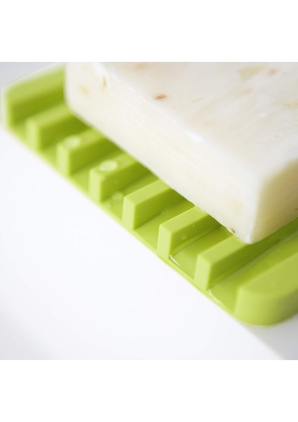 Beyaz Stil Havai Tasarım Anti-Patinaj Sabun Dlicone Drenaj Sabunluk Plaka Tutucu Tepsi Yumuşak Sabun Kutusu Konteyner Depolama Banyo Için (Yurt Dışından) indirimleri