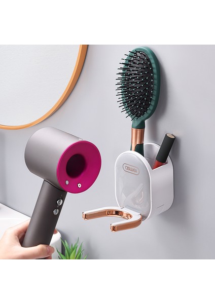 Gri-1 Stili Duvara Monte Saç Kurutma Makinesi Tutucu Dyson Saç Kurutma Makinesi Organizatör Katlanabilir Depolama Rafı Dyson Saç Kurutma Makinesi Banyo Aksesuarları (Yurt Dışından) fiyatları
