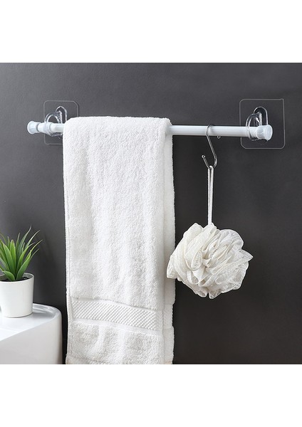 2 Adet Tarzı Ev Kanca Güçlü Kendinden Yapışkanlı Kapı Duvar Duşu Şişe Kanca Şeffaf Depolama Duvar Vantuz Banyo Aksesuarları (Yurt Dışından) fırsatları