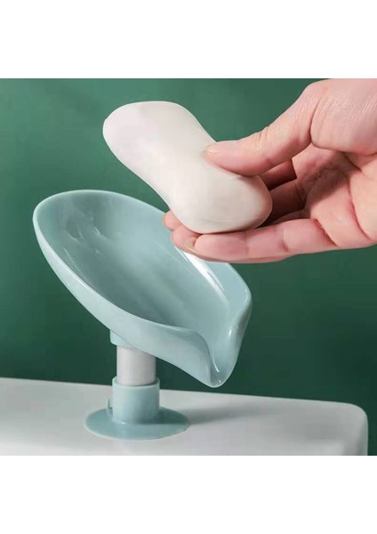 Gri Tarzı Uction Fincan Sabunluk Banyo Duş Için Taşınabilir Yaprak Sabunluk Plastik Sünger Tepsi Mutfak Banyo Aksesuarları (Yurt Dışından) fiyatları