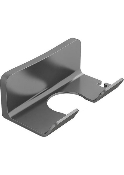 Gri Tarzı Saç Kurutma Makinesi Beşiği Duvara Monte Saç Kurutma Makinesi Tutucu Düzleştirici Standı Saklama Kutusu Saç Kurutma Makinesi Organizatör Raf Banyo Aksesuarları (Yurt Dışından)