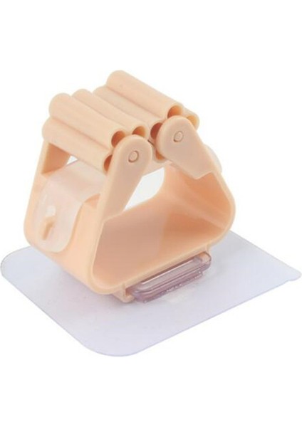 Pembe Tarzı 1 Adet Yüksek Li Duvara Monte Paspas Organizatör Tutucu Fırça Süpürge Askısı Ev Depolama Rafı Banyo Emme Asılı Boru Kancaları (Yurt Dışından)