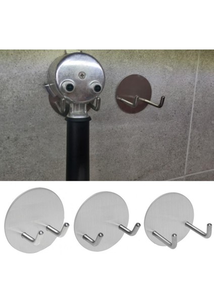 Bir Stil Kahve Portafilter Duvar Rafı Çok Fonksiyonlu Duvara Monte Paslanmaz Kahve Alt Filtre Tutucu Banyo Kanca Cafe Aksesuarları (Yurt Dışından)
