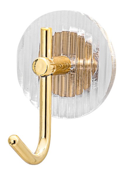 Altın Tarzı Lüks Akrilik Duvar Kanca Güçlü Kendinden Yapışkanlı Havlu Kanca Banyo Havlusu Hiçbir Delme Asılı Duvar Portmanto Kapı Anahtar Çanta Tutucu (Yurt Dışından)